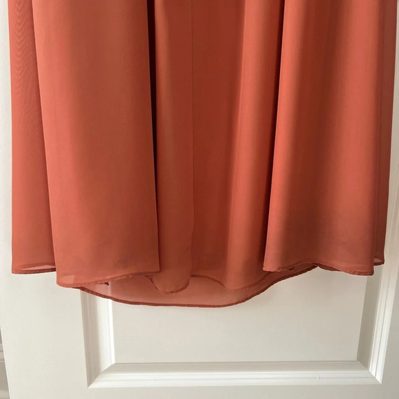 Birdy Grey Strapless Prom Maxi Bridesmaid Wedding Guest Dress August Terracotta - Picture 10 of 12